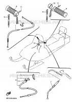 CONTROL CABLE for Yamaha ENTICER 2001