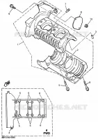 CRANKCASE for Yamaha ENTICER 2001