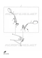 ALTERNATIVE REAR VIEW MIRROR for Yamaha PHAZER 2018