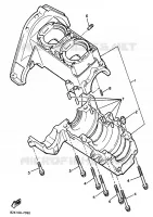 CRANKCASE for Yamaha VENTURE 1996