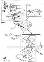 HANDLE SWITCH / LEVER for Yamaha VENTURE 1996