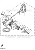 KICK STARTER for Yamaha VENTURE 1993