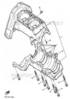 CRANKCASE for Yamaha VENTURE 1993