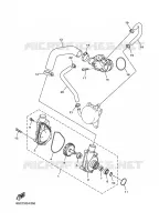 WATER PUMP for Yamaha VENTURE 2013