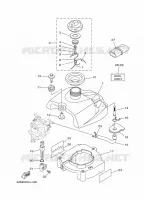 CARBURETOR for Yamaha F2.5 2014