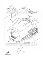 FAIRING UPPER for Yamaha F2.5 2010