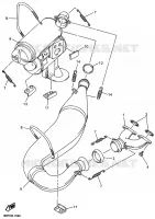 EXHAUST for Yamaha VMAX 1997