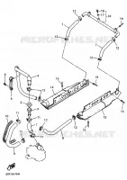RADIATOR / HOSES for Yamaha VMAX 1997
