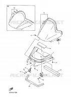 WINDSCREEN for Yamaha VMAX 1997