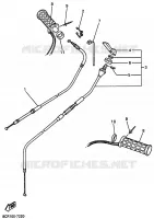 CONTROL CABLE for Yamaha VMAX 1999