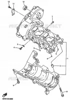 CRANKCASE for Yamaha VMAX 1999