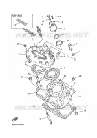 CYLINDER HEAD  for Yamaha VMAX 1999