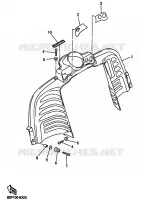 INSTRUMENT PANEL for Yamaha VMAX 1999