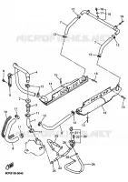 RADIATOR / HOSES for Yamaha VMAX 1999