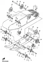 TRACK SUSPENSION 1 for Yamaha VMAX 1999