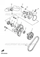 WATER PUMP for Yamaha VMAX 1999
