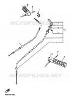 CONTROL CABLE for Yamaha MOUNTAIN 2003