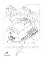 FAIRING UPPER for Yamaha F2.5 2004