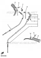 CONTROL CABLE for Yamaha VMAX 1999