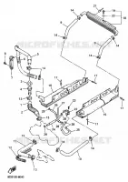 RADIATOR / HOSES for Yamaha VMAX 1999