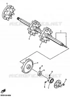 TRACK DRIVE 1 for Yamaha VMAX 1999