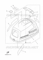 FAIRING UPPER for Yamaha F2.5 2012