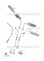 CONTROL CABLE for Yamaha APEX 2007