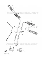 CONTROL CABLE for Yamaha APEX 2007