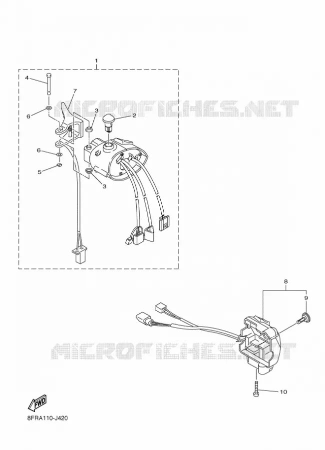 HANDLE SWITCH / LEVER Yamaha snowmobiles 1000 2018 APEX  RX10STL