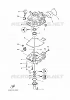 CYLINDER / CRANKCASE 2 for Yamaha F2.5 2018