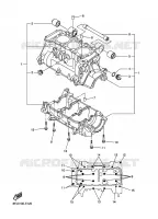 CRANKCASE for Yamaha FX NYTRO 2008