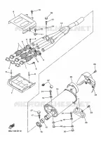 EXHAUST for Yamaha FX NYTRO 2008
