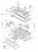 CYLINDER HEAD  for Yamaha RS VECTOR 2017