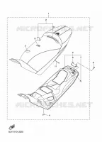 SEAT for Yamaha SIDEWINDER 2019