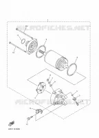 STARTING MOTOR for Yamaha SIDEWINDER 2020