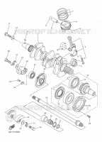 CRANKSHAFT / PISTON for Yamaha SRVIPER 2017
