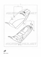 SEAT for Yamaha SRVIPER 2017