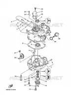 CYLINDER / CRANKCASE 2 for Yamaha F4 2003