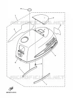FAIRING UPPER for Yamaha F4 2003