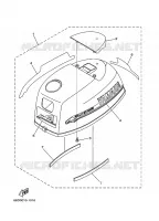 FAIRING UPPER for Yamaha F4 2001