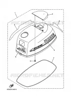 FAIRING UPPER for Yamaha F4 2000