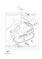 FAIRING UPPER for Yamaha F4BMHS 2015