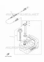 FUEL TANK for Yamaha F4BMHS 2015