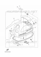 FAIRING UPPER for Yamaha F4 2015