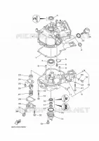 CYLINDER / CRANKCASE 2 for Yamaha F5 2018