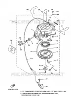 STARTER MOTOR for Yamaha F6 2007
