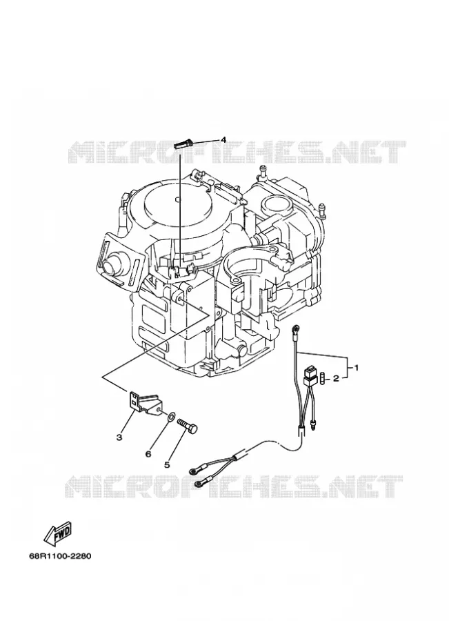 OPTIONAL PARTS 2 Yamaha OUTBOARD ENGINES 6hp (4.4kW) 2006 F6  F6AMHL