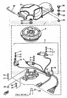 MAGNETO for Yamaha F8 1985