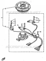 MAGNETO for Yamaha F8 1985