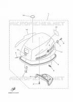 FAIRING UPPER for Yamaha F8 2013